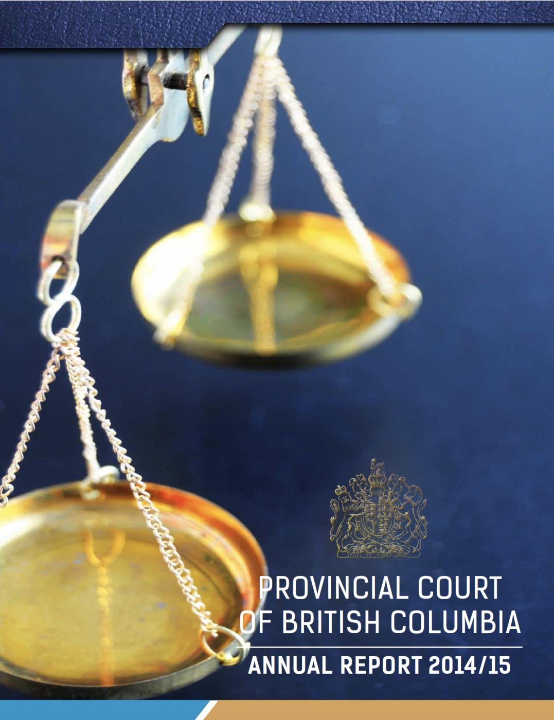 Provincial Court of British Columbia Annual Report cover